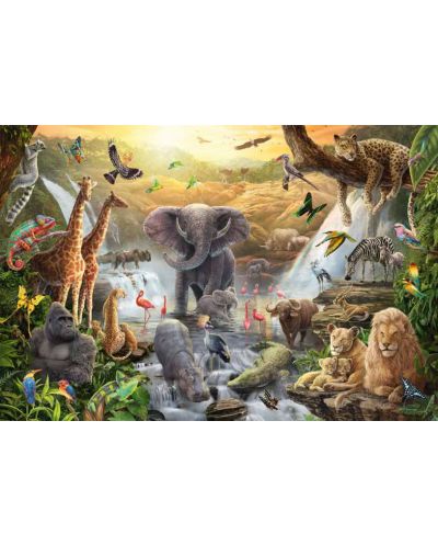 Пъзел Schmidt от 60 части - Животните в Африка - 2
